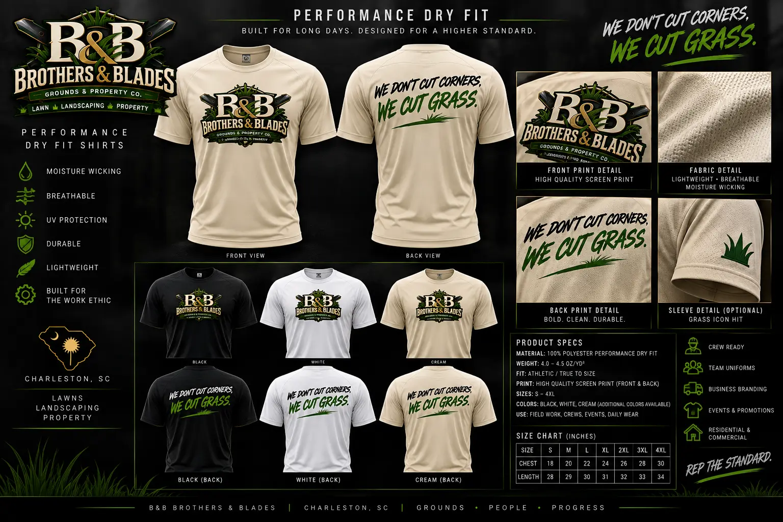 B&B Performance Dry-Fit