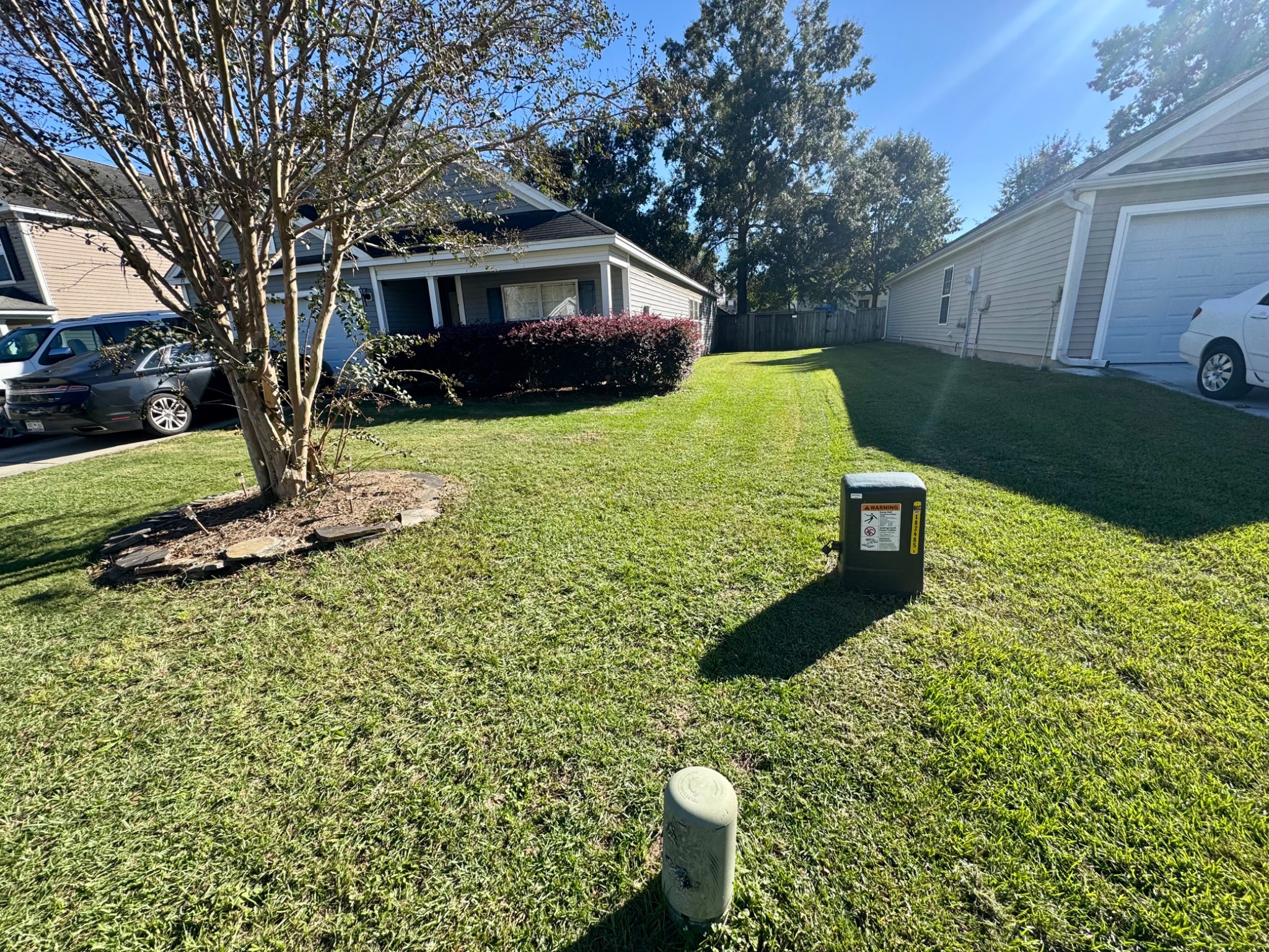 After completed service — B&B Grounds property view 1