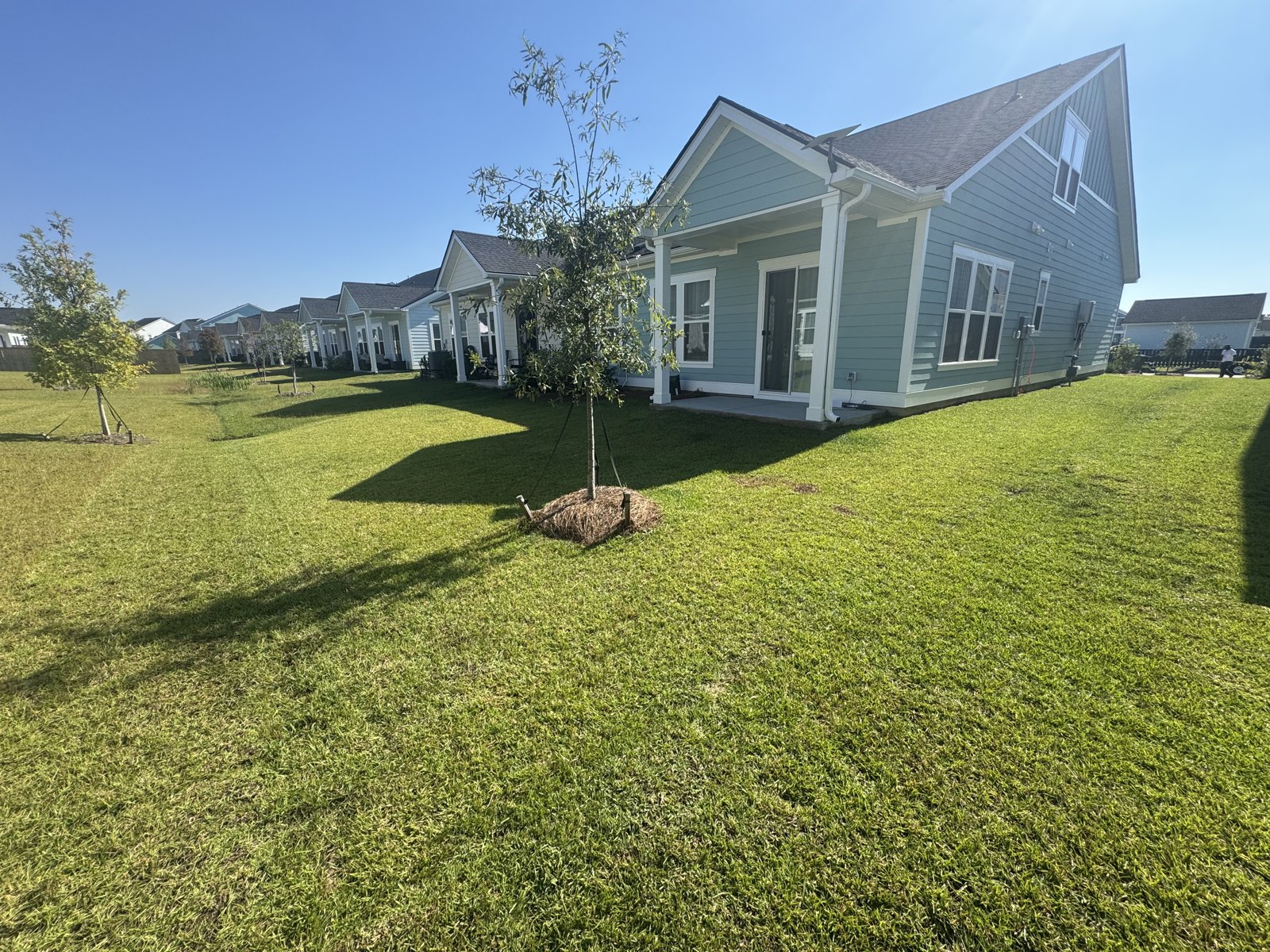 Completed B&B lawn and property care project 3