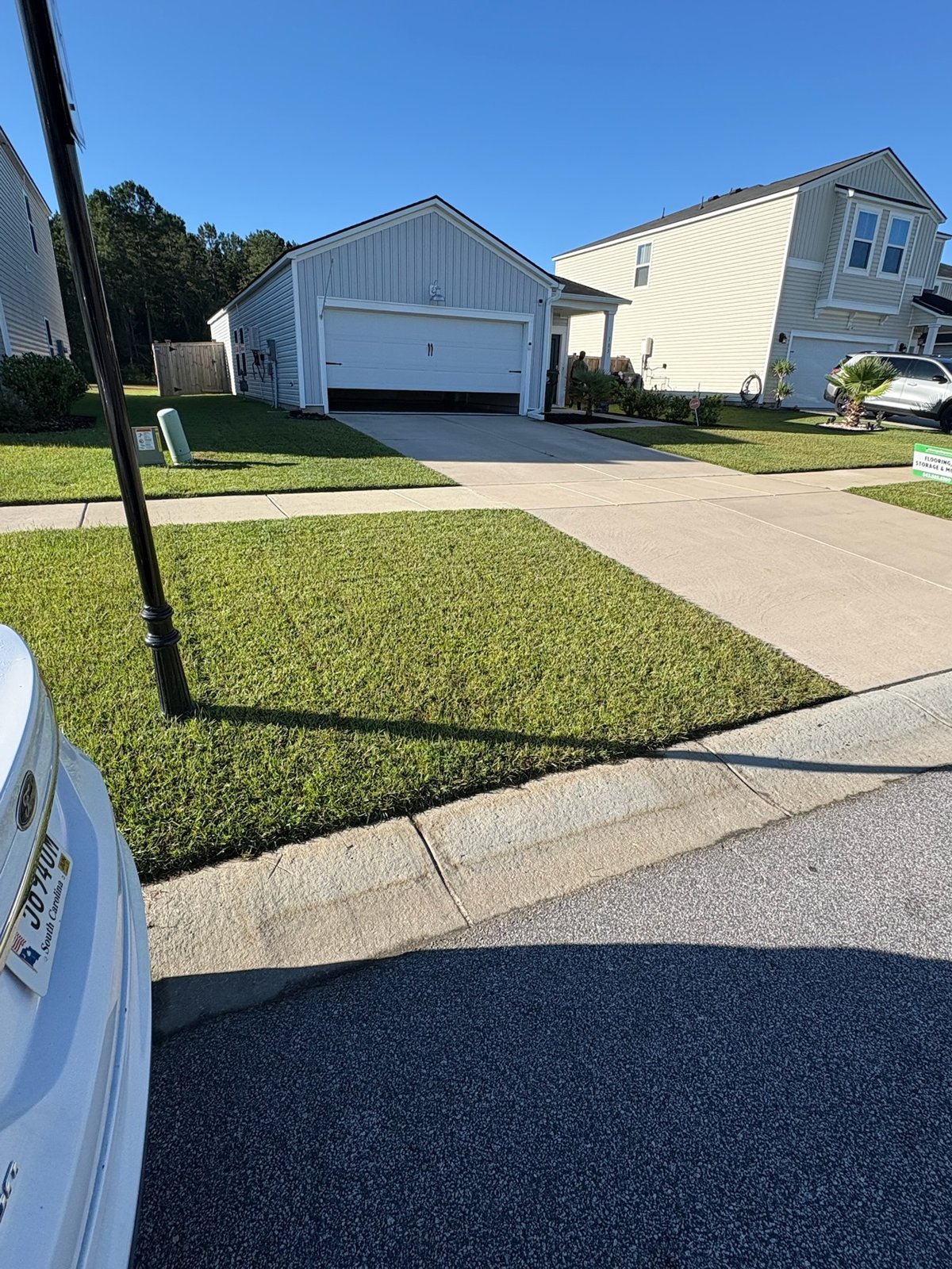 Completed B&B lawn and property care project 5